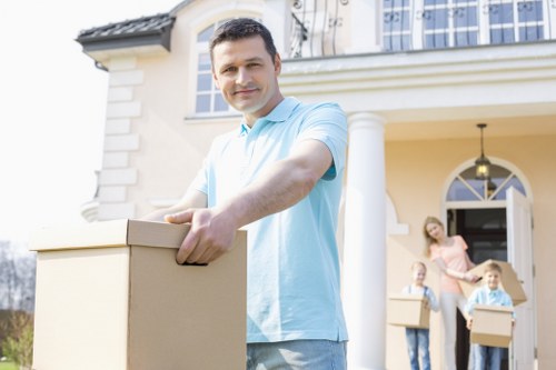 Furniture handling during a Bellingham house removal service