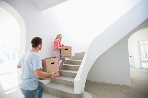 Staff coordinating an office move in Bellingham