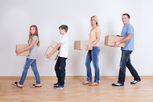 Professional van loaded for a Bellingham relocation